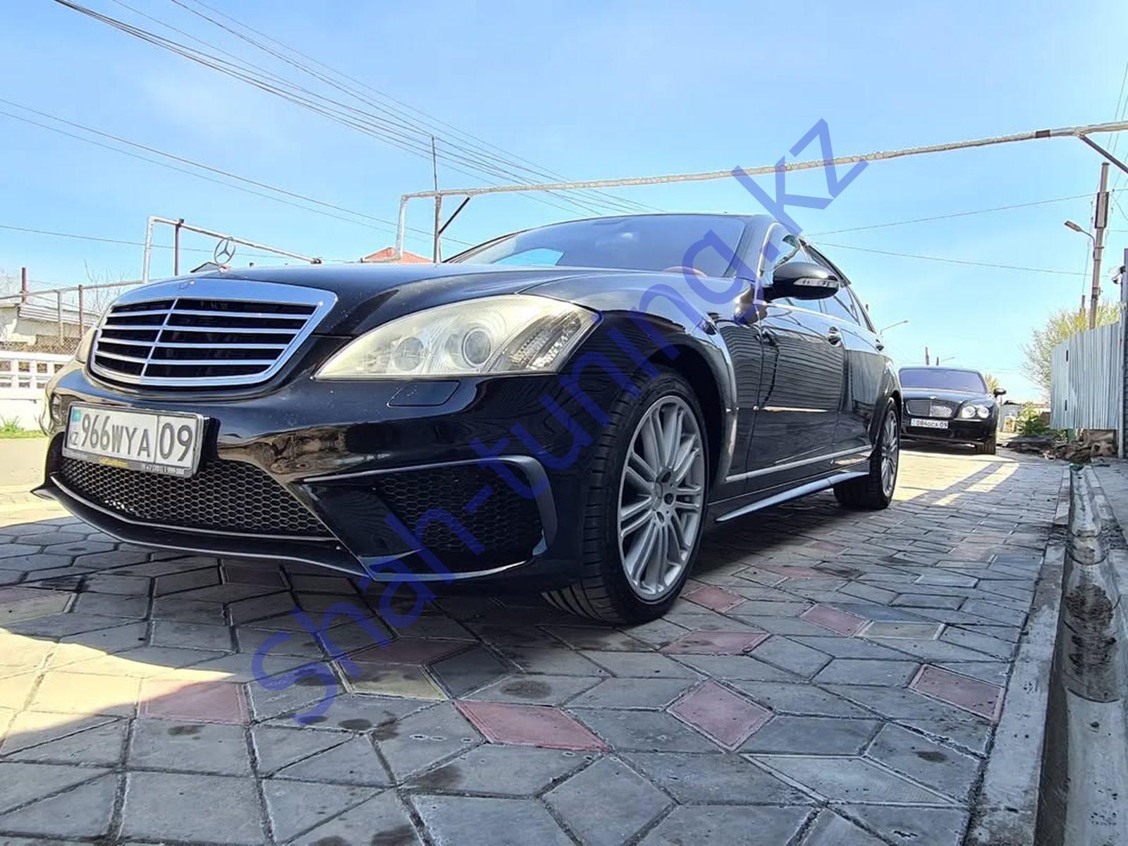 Комплект обвеса Mercedes-Benz W221 под W222 стиль Комплект обвеса Mercedes-Benz W221 под W222 стиль