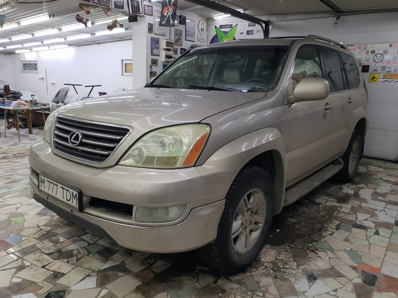 Накладка на передний бампер Lexus GX 2002-2009 Накладка на передний бампер Lexus GX 2002-2009 — изображение 4