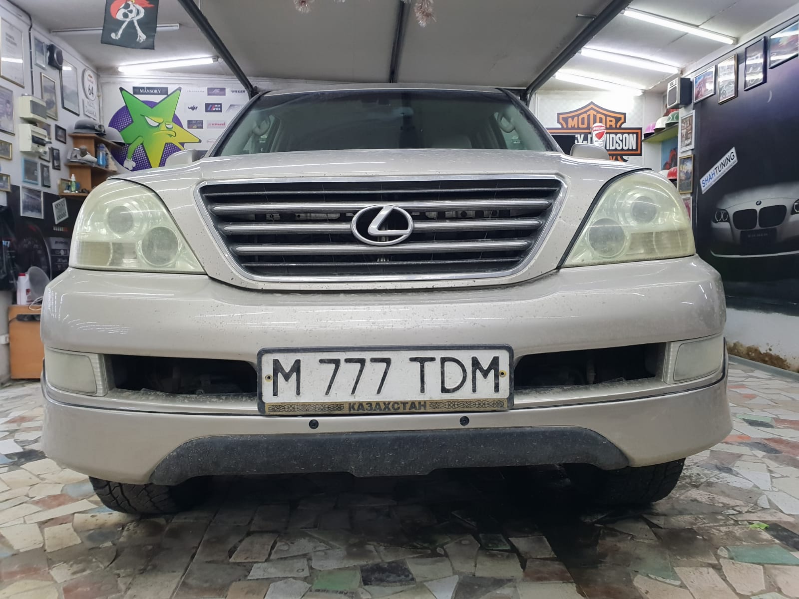 Накладка на передний бампер Lexus GX 2002-2009 Накладка на передний бампер Lexus GX 2002-2009 — изображение 3